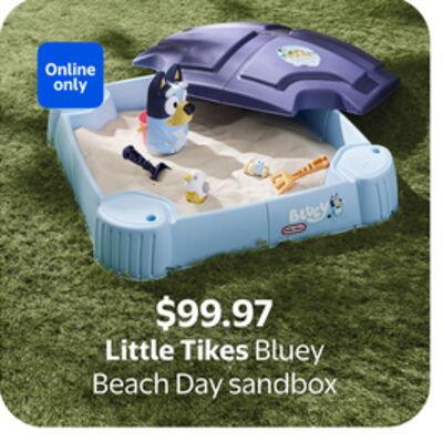 Little Tikes Bluey Beach Day Sandbox
