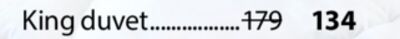 MALVIK King duvet