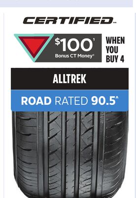 CERTIFIED ALLTREK TIRES
