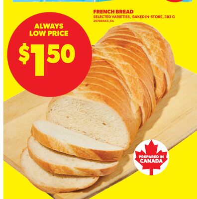 FRENCH BREAD, 383 G