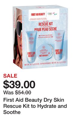 First Aid Beauty Dry Skin Rescue Kit to Hydrate and Soothe