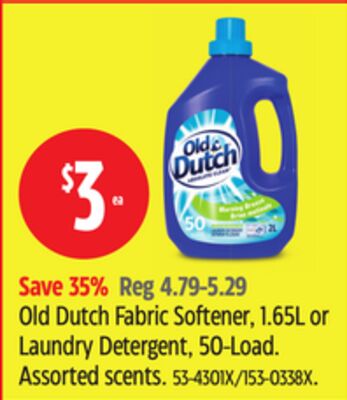 Old Dutch Fabric Softener