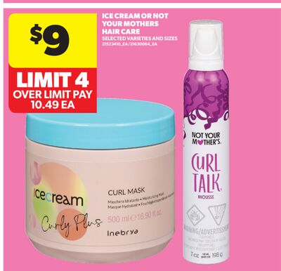 ICE CREAM OR NOT YOUR MOTHERS HAIR CARE