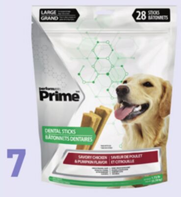 Performatrin Prime Dental Sticks Savory Chicken & Pumpkin Flavour Large Dog Treats