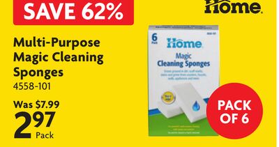 Multi-Purpose Magic Cleaning Sponges
