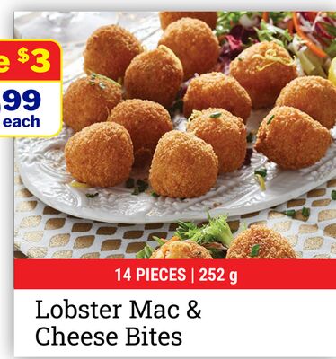 Lobster Mac & Cheese Bites