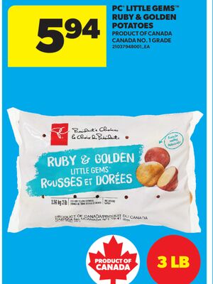 PC® LITTLE GEMS™ RUBY & GOLDEN POTATOES