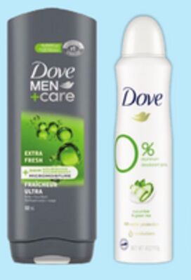 Dove Men Body Wash or Dove Antiperspirant