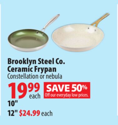 Brooklyn Steel Co. Ceramic Frypan