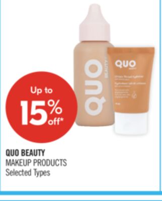 QUO BEAUTY MAKEUP PRODUCTS