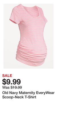 Old Navy Maternity EveryWear Scoop-Neck T-Shirt