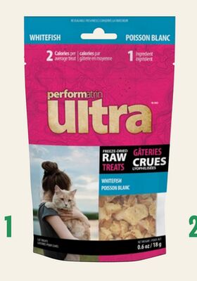 Performatrin Ultra Limited Freeze Dried Whitefish Cat Treats