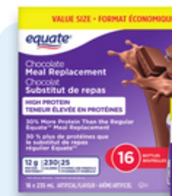 Equate High Protein Shakes 16-Pack