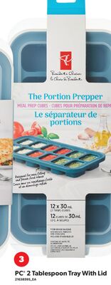 PC® 2 TABLESPOON TRAY WITH LID