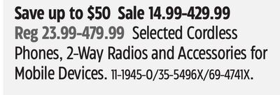 Bluehive Selected Cordless Phones, 2-Way Radios and Accessories for Mobile Devices