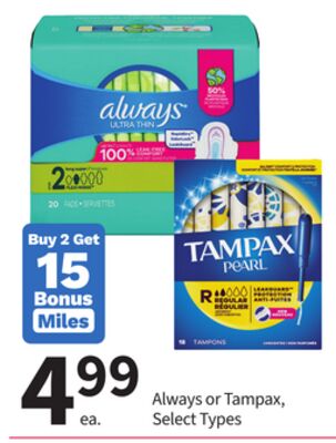 Always or Tampax
