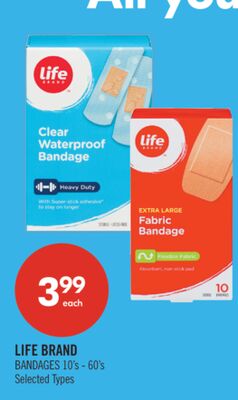 LIFE BRAND BANDAGES