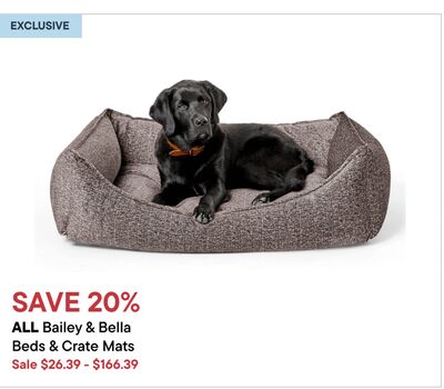 ALL Bailey & Bella Beds & crate Mats