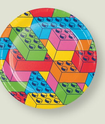 Bash Lunch Plates, 8-ct