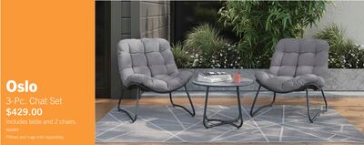 Oslo 3-Pc. Chat Set