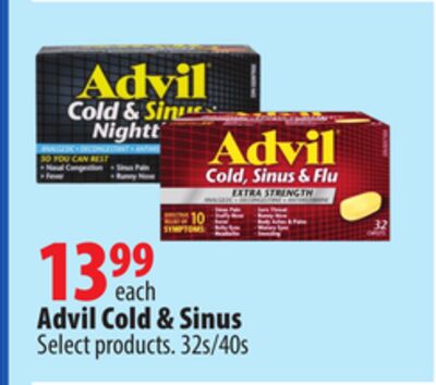 Advil Cold & Sinus