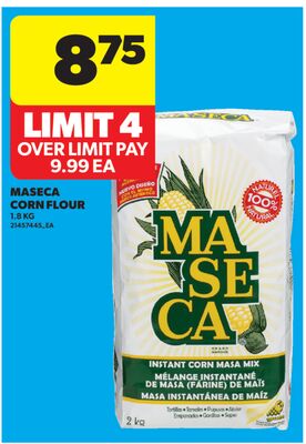 MASECA CORN FLOUR, 1.8 KG