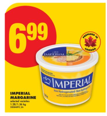 IMPERIAL MARGARINE, 1.28/1.36 kg