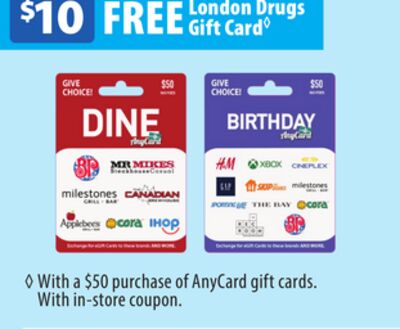 London Drugs Gift Card◊