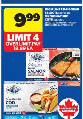 HIGH LINER PAN-SEAR SELECTS, 500/540 G OR SIGNATURE CUTS, 425/515 G