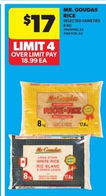 MR. GOUDAS RICE, 8 KG