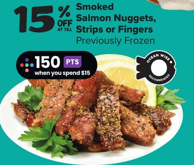 Smoked Salmon Nuggets, Strips or Fingers