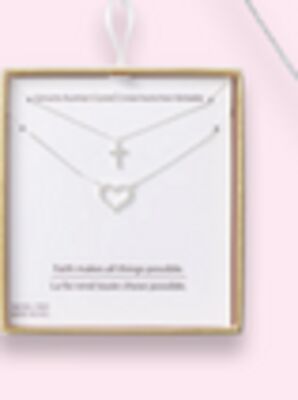 Gold or silver plated jewellery