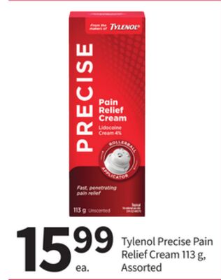 Tylenol Precise Pain Relief Cream