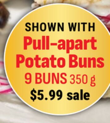 Pull-apart Potato Buns