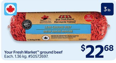 Your Fresh Market ground beef