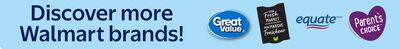 Banner - Discover more Walmart brands!
