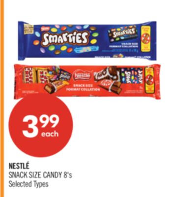 NESTLÉ SNACK SIZE CANDY