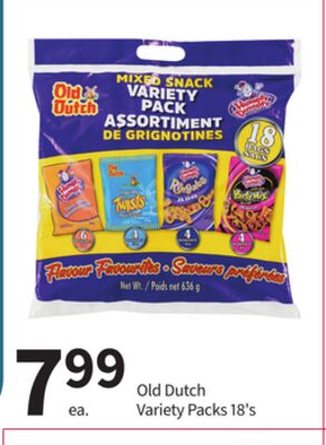 Old Dutch Variety Packs