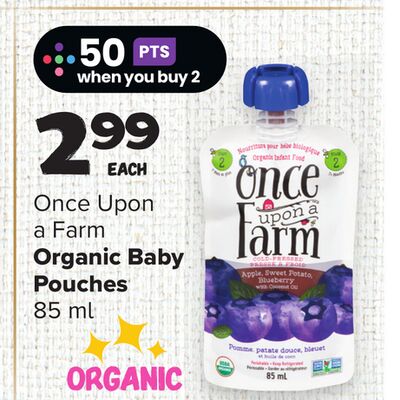 Once Upon a Farm Organic Baby Pouches