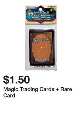 Magic Trading Cards + Rare Card