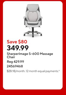 SharperImage S-600 Massage Chair