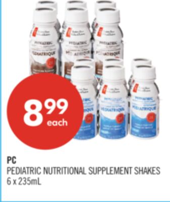 PC PEDIATRIC NUTRITIONAL SUPPLEMENT SHAKES