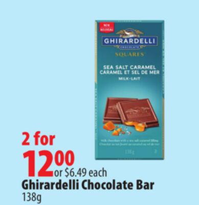 Ghirardelli Chocolate Bar