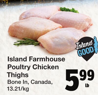 Island Farmhouse Poultry Chicken Thighs