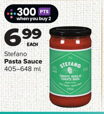 Stefano Pasta Sauce
