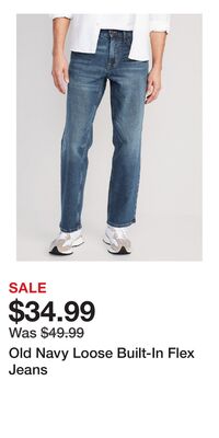 Old Navy Loose Built-In Flex Jeans