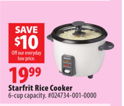 Starfrit Rice Cooker