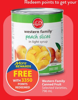 Western Family Canned Fruit