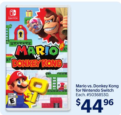 Mario vs. Donkey Kong for Nintendo Switch