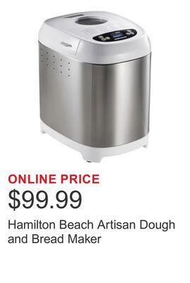 Hamilton Beach Artisan Dough and Bread Maker